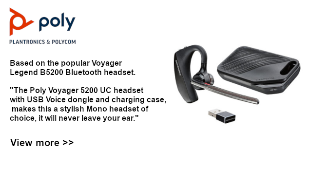 Poly Plantronics Voyager 5200 UC